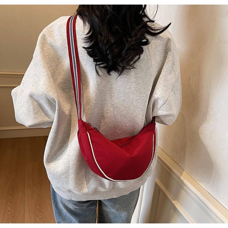 Womens Nylon Crossbody Bag Minimalist Japanese Style Shoulder Daily Commute Outdoor Walking Phone Storage