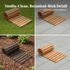 Foldable Wooden Garden Pathway Sturdy Roll-out Outdoor Path Roll-up