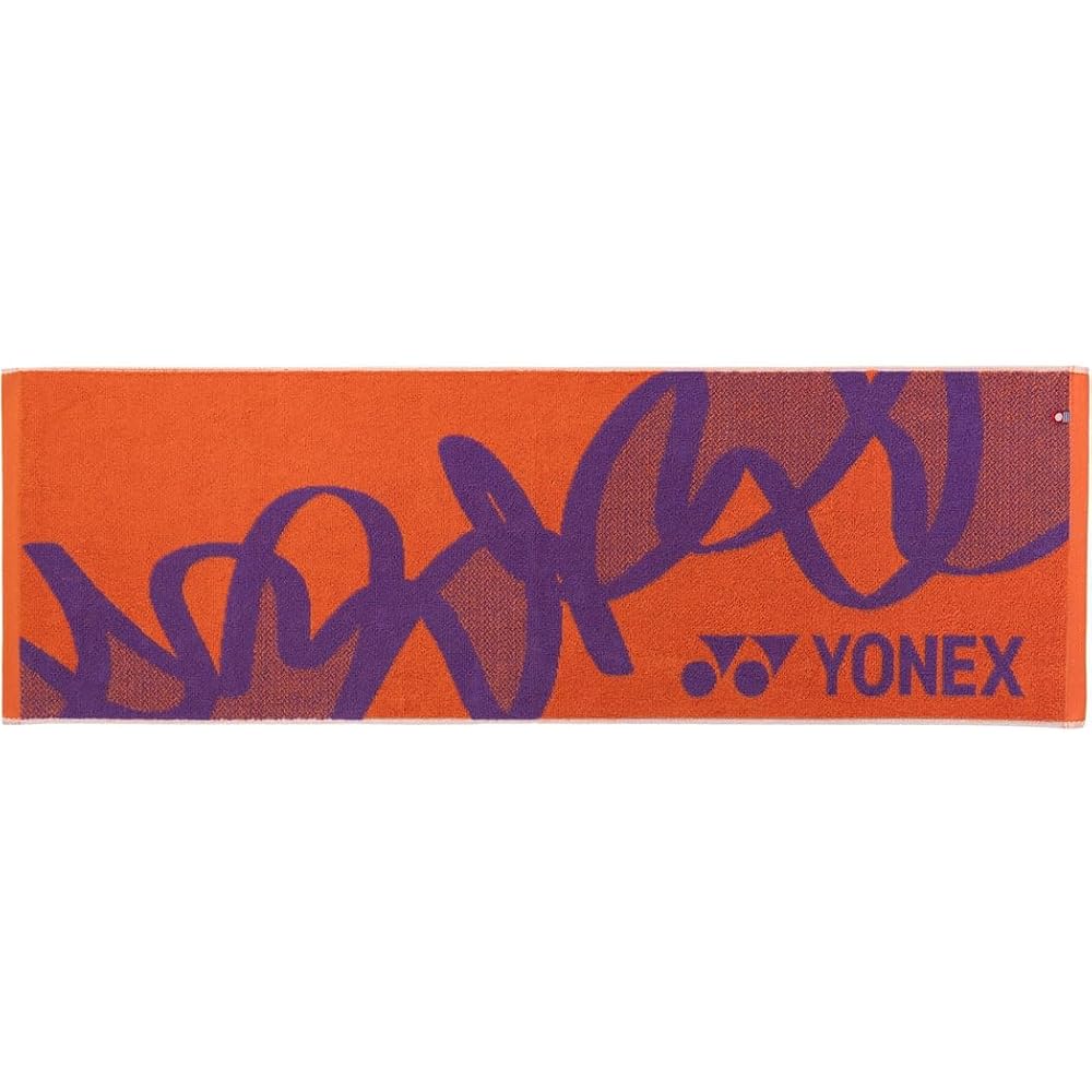 YONEX Sports Towel AC1091 Orange 100% Cotton Quick-Dry Lightweight Generic Towel