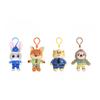 Zootopia Plush Themed Toy Nick Judy Cartoon Keychain Pendant Backpack