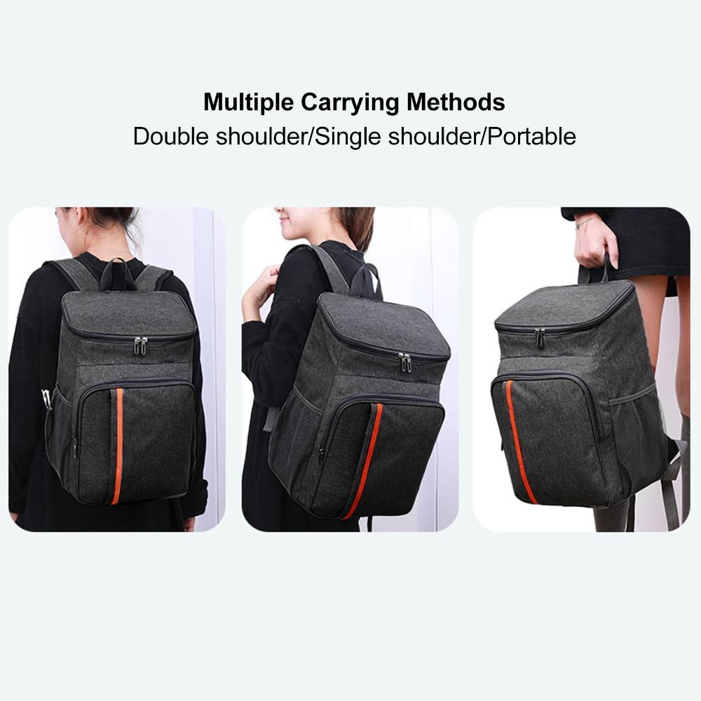 18L Cooler Backpack Adjustable Waterproof Backpack Durable Insulated Backpack Cooler  Outdoors