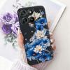 Modne etui na telefon z literami dla Motorola Moto G77 G67 Tylna osłona dla MOTO G67 G77 5G Miękkie czarne silikonowe etui