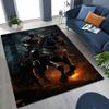 Templar Blood Knight Honor Holy Crusader Cartoon Rug for Bedroom Living Room Sofa Home Doormat Decor,Kid Play Non-slip Floor Mat