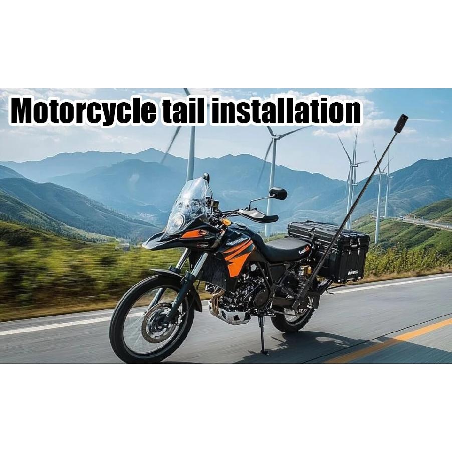 For Insta360 X2 X3 X4 X5 Motorcycle Bike Mount Selfie Stick for Insta 360 X2 X3 X4 X5 Moto Monopod Handlebar Accessories Kit