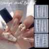 3D Nail Art Mold Silicone Nail Art Carving Mold DIY Nail Art Making Tools Moulds