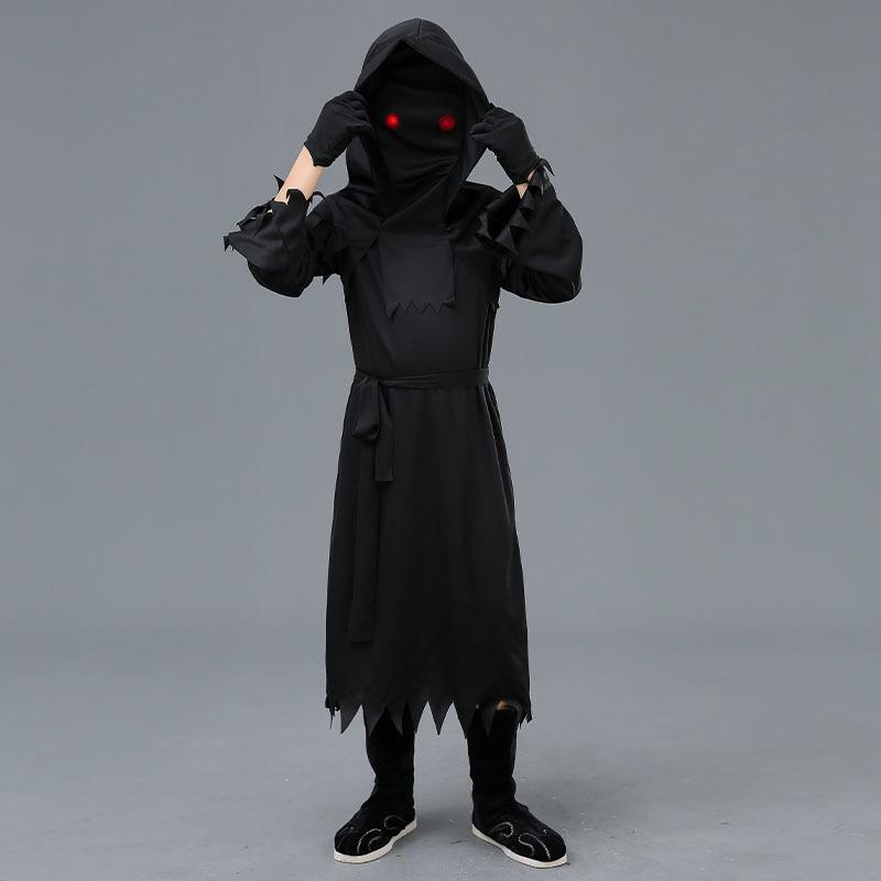 Halloween costumes, skull frames, masquerade balls, tight cosplay costumes, ghost costumes, adult children, men and women, scary