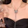 Spicy Girl Tassel Pearl Necklace: Elegant, Versatile Clavicle Jewelry for Women