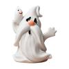 Halloween Gift for Kids Ghost Gnome Figurines, Resin Tabletop Decoration, Cute Party Supplies Statue, Decorative Ornaments Indoor Outdoor Home