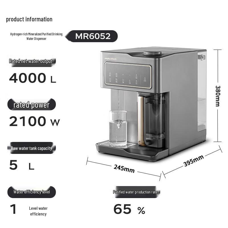 Morphy Richards AI Smart RO Water Purifier & Dispenser MR6052