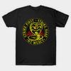 Asian Size Cotton Unisex Tshirt Print T-shirt Retro Cobra Kai T-shirt No-Cut Print Regular Fit