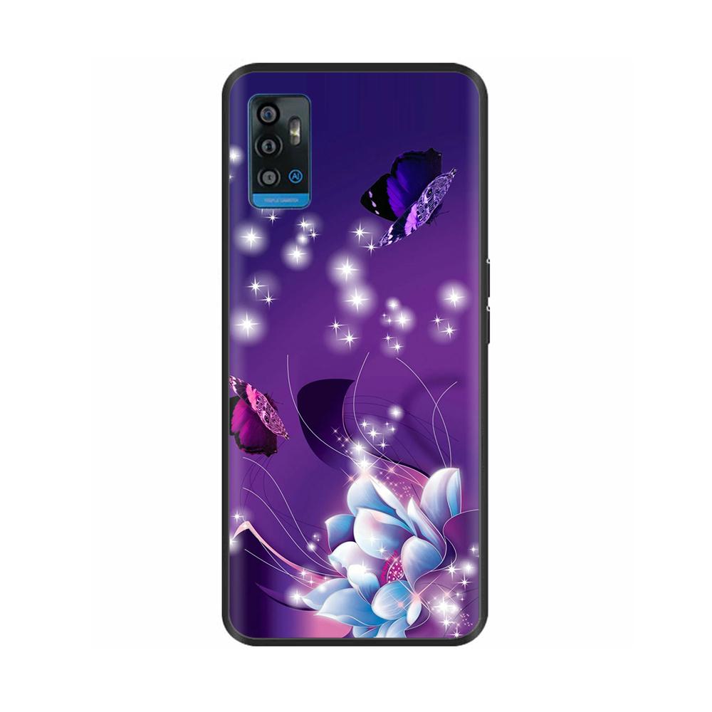For ZTE Blade A71 Case Soft Black Silicone Bumper Phone Cover for ZTE Blade A71 A7030 Case BladeA71 2021 a 71 Coque Fundas Shell