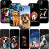 CJ16 Beagle Dog Soft Shell Phone Case for iPhone 16 15 14 13 12 Pro Max Plus Mini