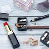 Plastic Double-Hole Pencil Sharpener For Eyeliner Eyebrow Pencil Student Girls Precision Lipstick Cosmetic Pencil Sharpener Tool