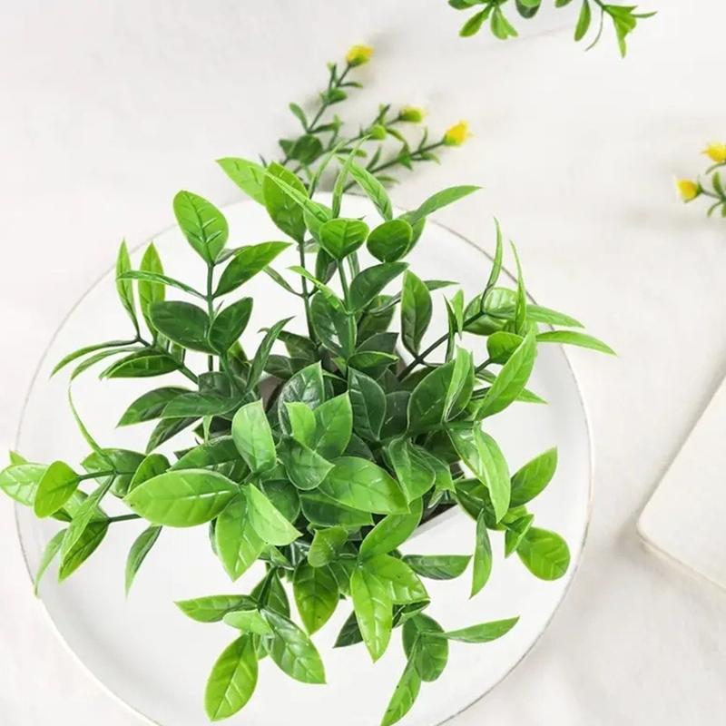 Decorative Artificial Plants Fake Plants Desk Accessorie Office Accessorie Wedding Decoration Home Decor Room Desktop Ornament