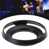 Metal Screw-in Lens Hood Hollow Out for Camera 39mm Lens Hood