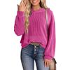 Women's Fashion Loose Twisted Hoodie With Pockets Long Sleeves Solid Color Top