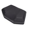 ATV Rear Seat Backrest Soft PU Leather Black Universal Passenger Back Support For ATV Scooter Cruiser Moped