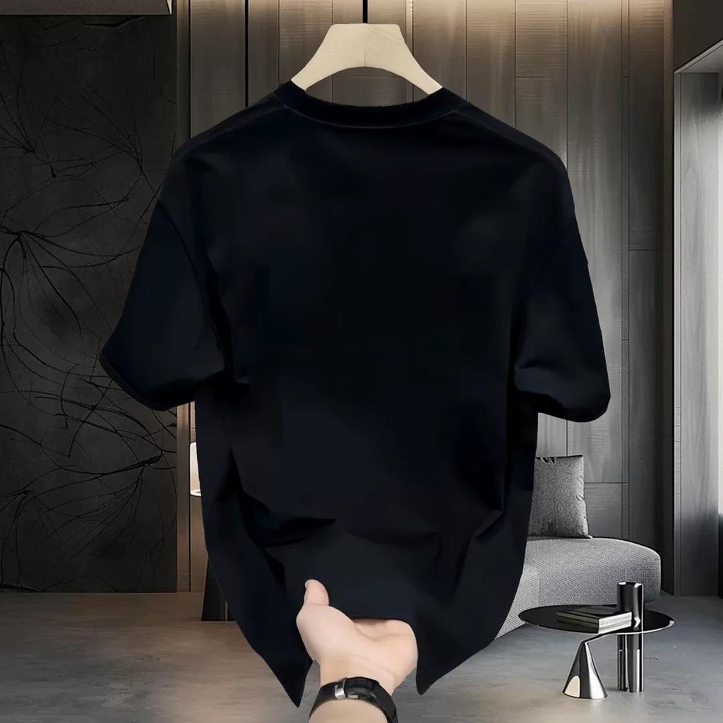 Men Women Cotton Short Sleeve T Shirt Simple Fashion Casual Summer Top Unisex Breathable Loose Fit Couple Tee Streetwear Clothing