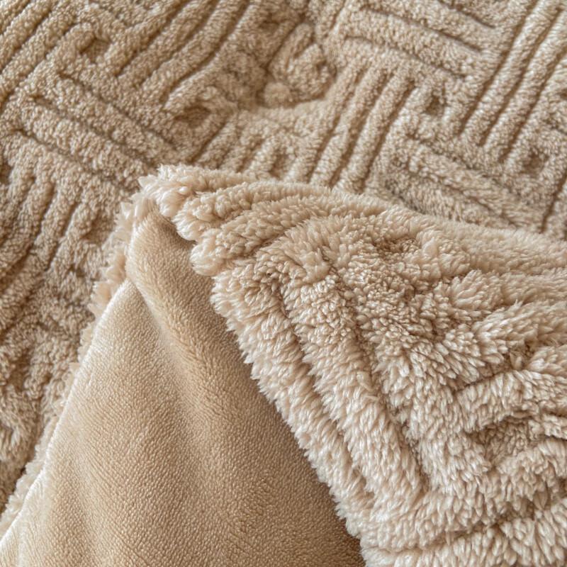 Muji Style Thickened Warm Milk Velvet Quilt