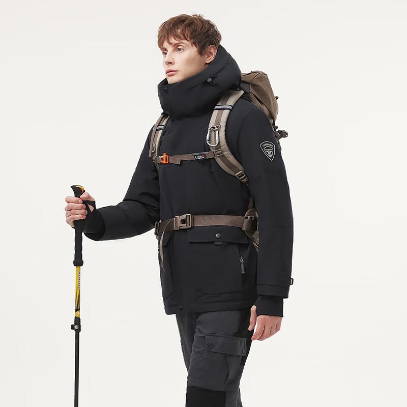 Tanboer Unisex Utility Hooded Thick Warm Down Jacket 560522A