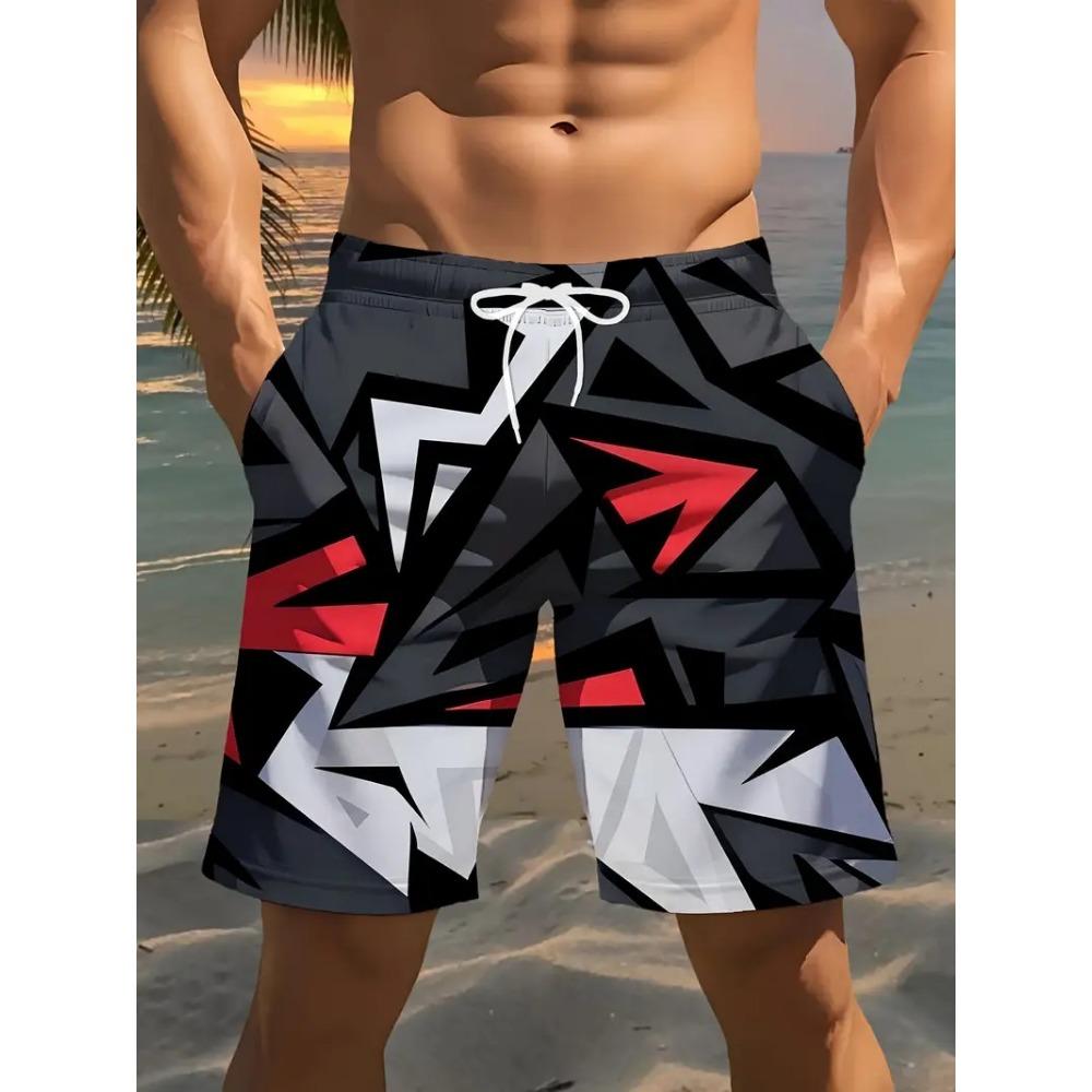 Men's Shorts for Summer Are Casual Sporty Soft Comfortable and Breathable with Pattern Printing