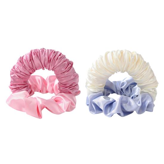 1/2 Pz Bigodino per Capelli Senza Calore Donna Dormire Notte Bigodino Scrunchie Morbido Rullo per Capelli Fascia per Capelli Ricci Capelli Lunghi Medi Strumento per lo Styling