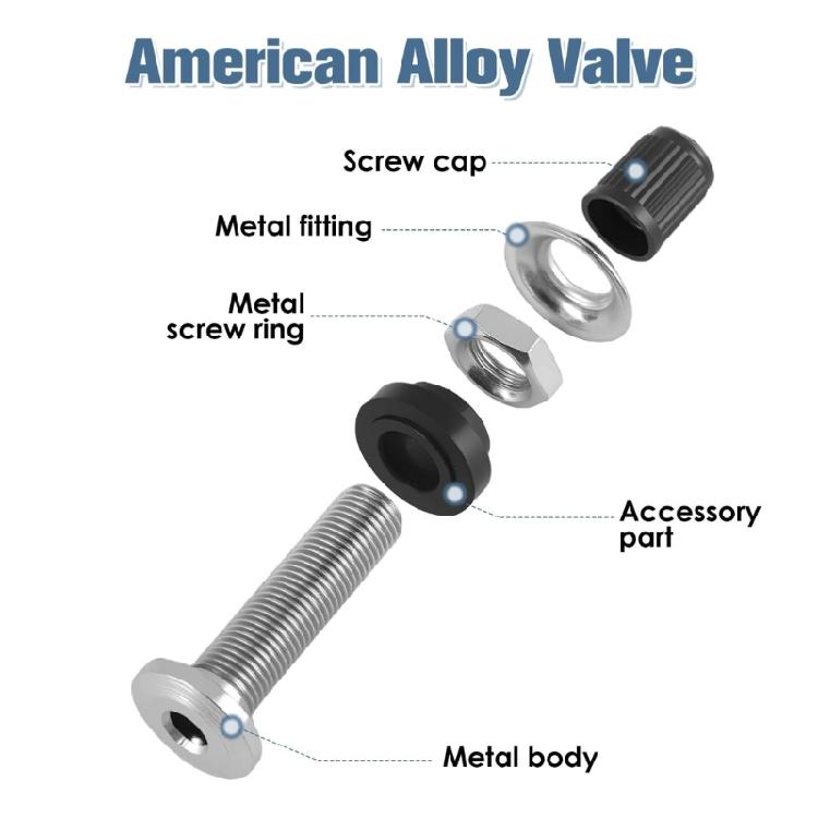 Valvole Stelo per Moto Auto Professionali Precise a Lunga Durata Tubeless Durabilità Materiale Ottone