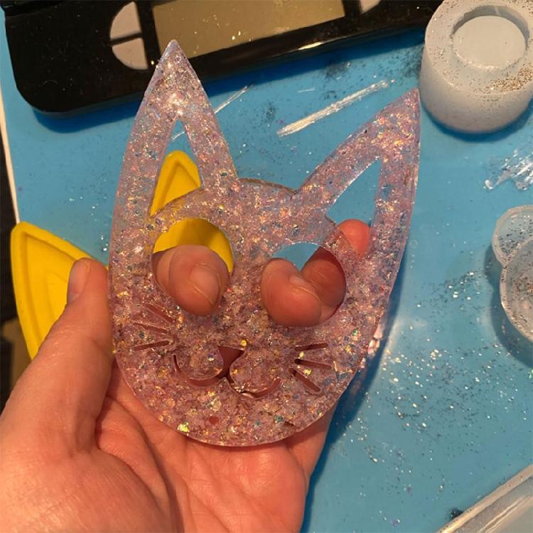 Artigianato Fai da Te Stampo in Silicone Epossidico UV Stampo per Colata in Resina Gioielli Fatti a Mano Ciondolo