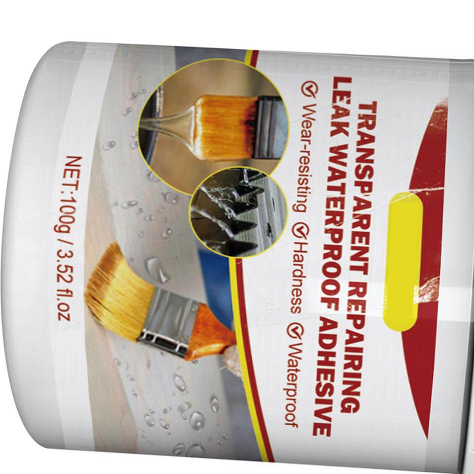 Transparent Waterproof Coating Agent Leak Proof Insulating Rebrushed Shiny Sealant for Floor