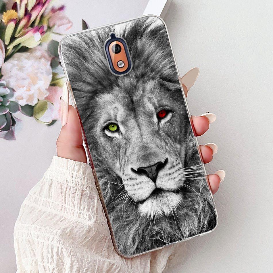 For Nokia 3.1 Nokia3 Cool Dragon Tiger Painted Phone Case For Nokia 3 Nokia3.1 Soft Silicone TPU Cases