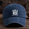 Fun Letter Print Baseball Hat, Fashionable and Versatile Peaked Cap, Men's Outdoor Hat