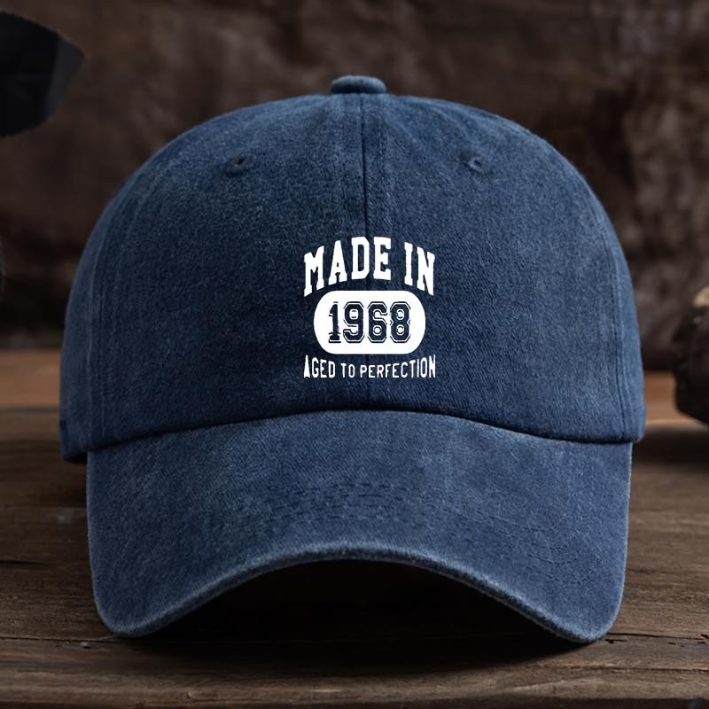 Fun Letter Print Baseball Hat, Fashionable and Versatile Peaked Cap, Men's Outdoor Hat