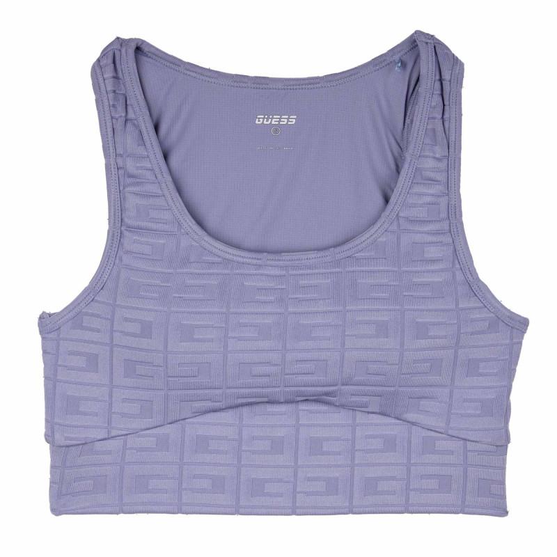 GUESS Women's Textured Round Neck Bra