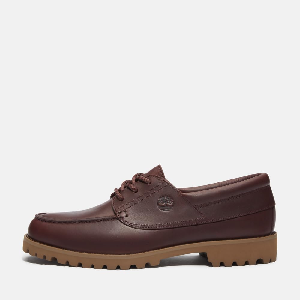 Timberland Authentic Light Boat Shoes for Burgundy Full Size Size Men, Grain, 8.0 (TB0A6BT2EIW1), 26.0cm