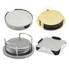 Multipurpose Metal Drink Coaster With Holder Nonslip Heat Resistant Can Also Serve As A Decorative Tray For Small Items