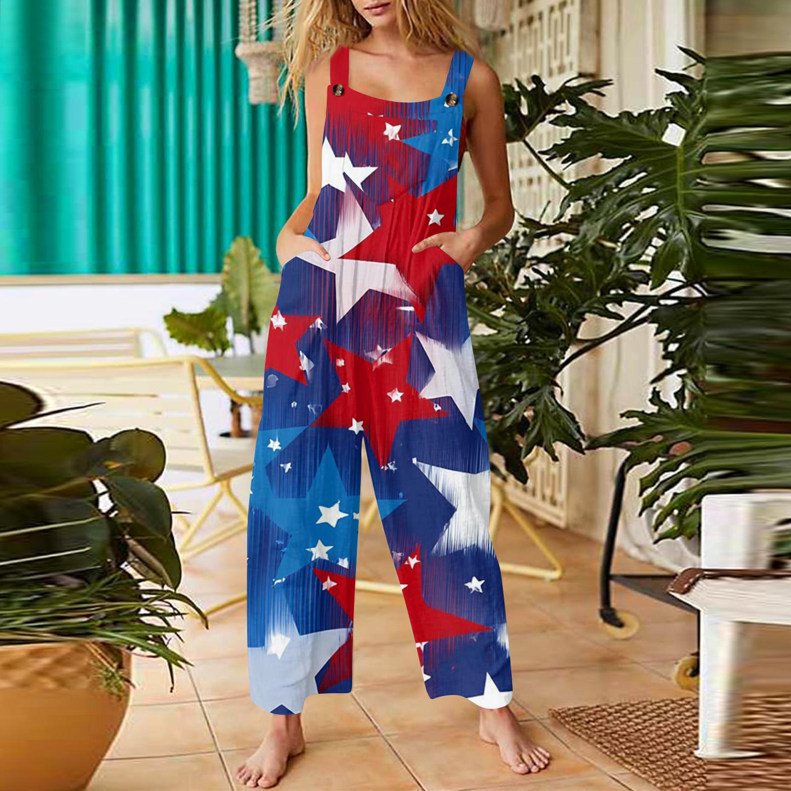 Women s Casual Pants Sleeveless Day Printed Cotton Pants XL винный