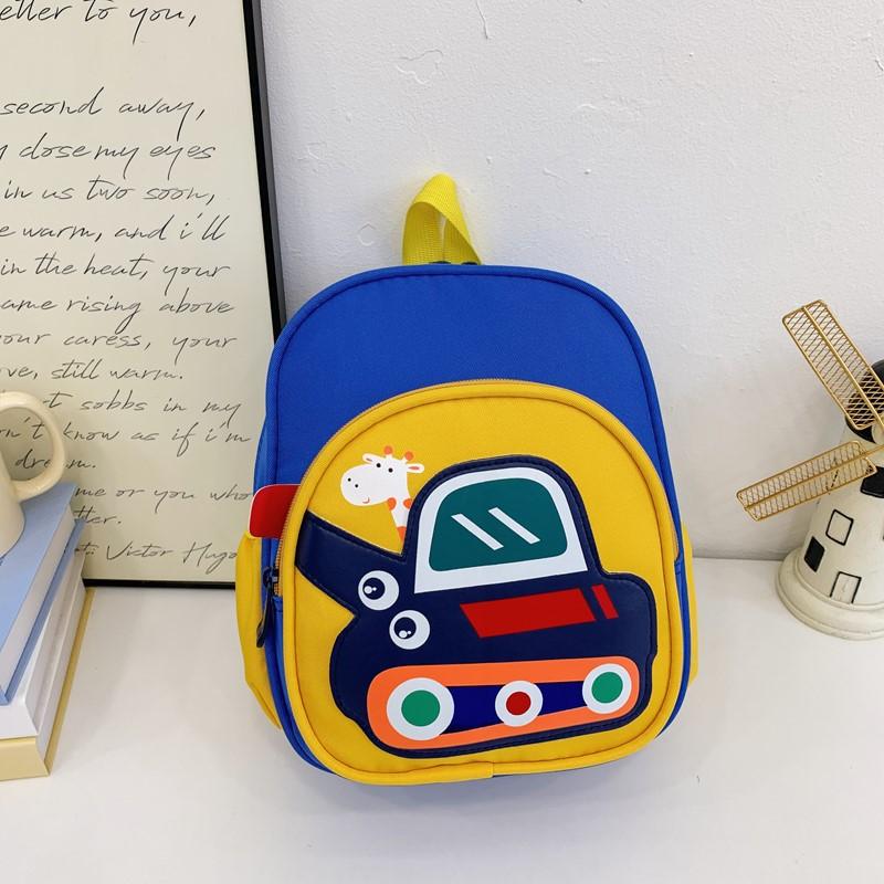 School bag boy casual versatile excavator backpack light small class children's bag snack bag