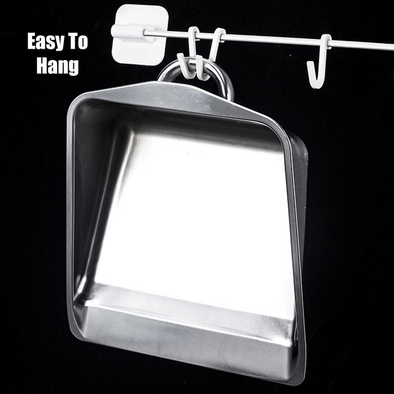 Malá kovová lopatka z nerezové oceli venkovní lopatka přenosné kovové smetáky domácí čisticí nástroje pro vnitřní venkovní