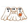Halloween Faux Area Rug 60x90cm Ghost Pattern Decorative Floor Mat Soft Plush Surface Non Slip Backing for Indoor Home Entryway Living Room Bedroom