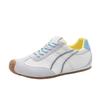 2025 Spring and Summer New Leather Soft-soled German Training Shoes Women's Casual Flat-bottomed Versatile Sports Student Women's Shoes Trendy Cool