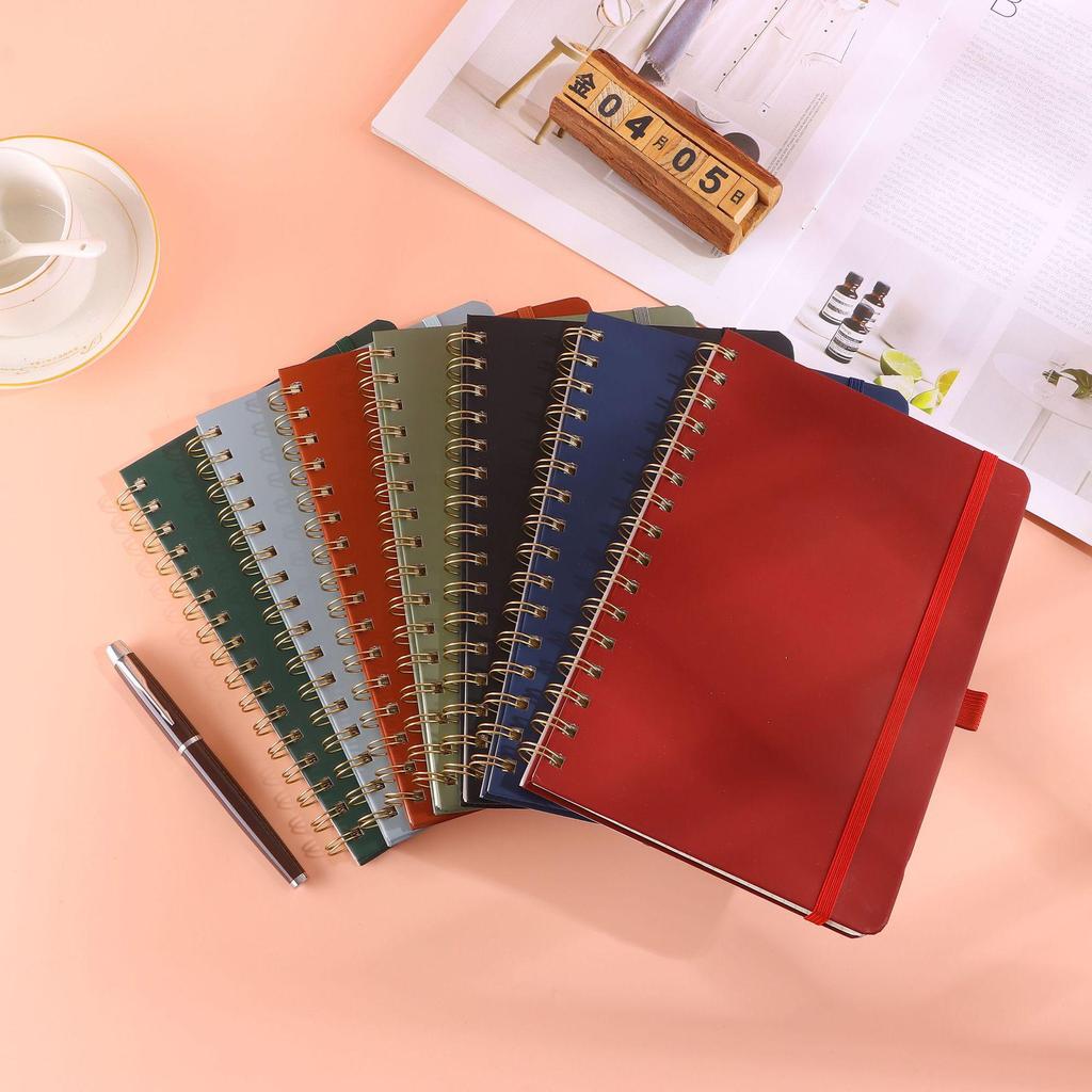 Custom Color Spiral-Bound Office & Student Notebook Diary
