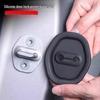 Car Door Lock Buckle Cushion: Shock-Absorbing, Anti-Rust, Protective Cover - Interior Decoration and Modification Accessory