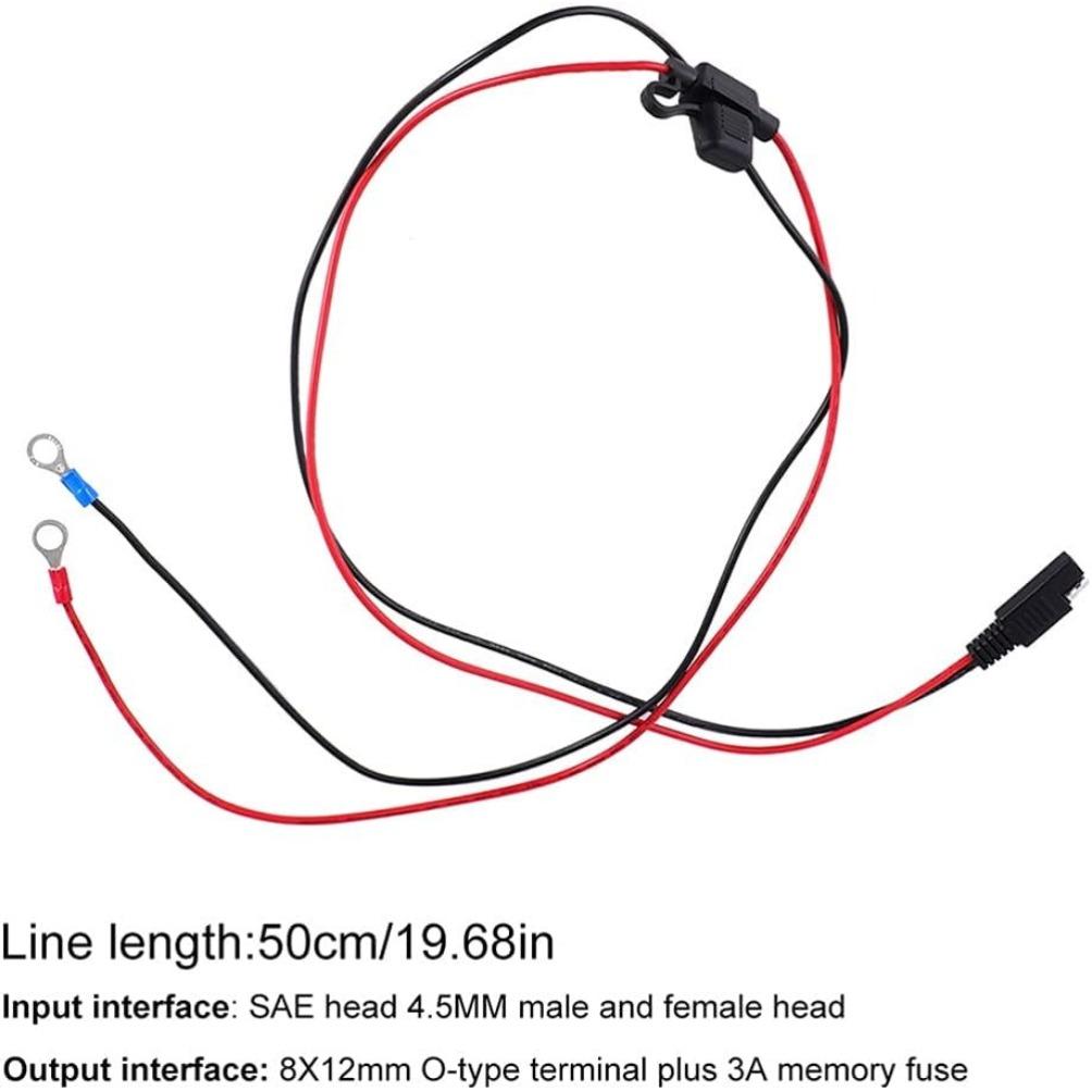 SAE кабель Разъемы аккумулятора Провод Клемма Кабель аккумулятора Удлинитель питания — фото 4