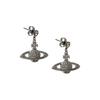 Vivienne Westwood Mini Bas Relief Drop Saturn Pendant Earrings Men Earrings Brass 62020025S108S108