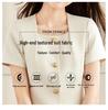 Elegant Women's Professional Summer Suit Set: Short-Sleeved Skirt Suit for Salon and Hotel Reception