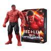 Genuine ZD Toys Red Hulk Action Figure Marvel Legends Bruce Banner Figure Collectible Model Decorate Toy Birthday Gift