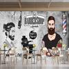 Barber Shop 3d Wall Murals Haircut Shaves Hair Salon Mural Large Decor Suitable For Barber Shop Beauty Salon Murals