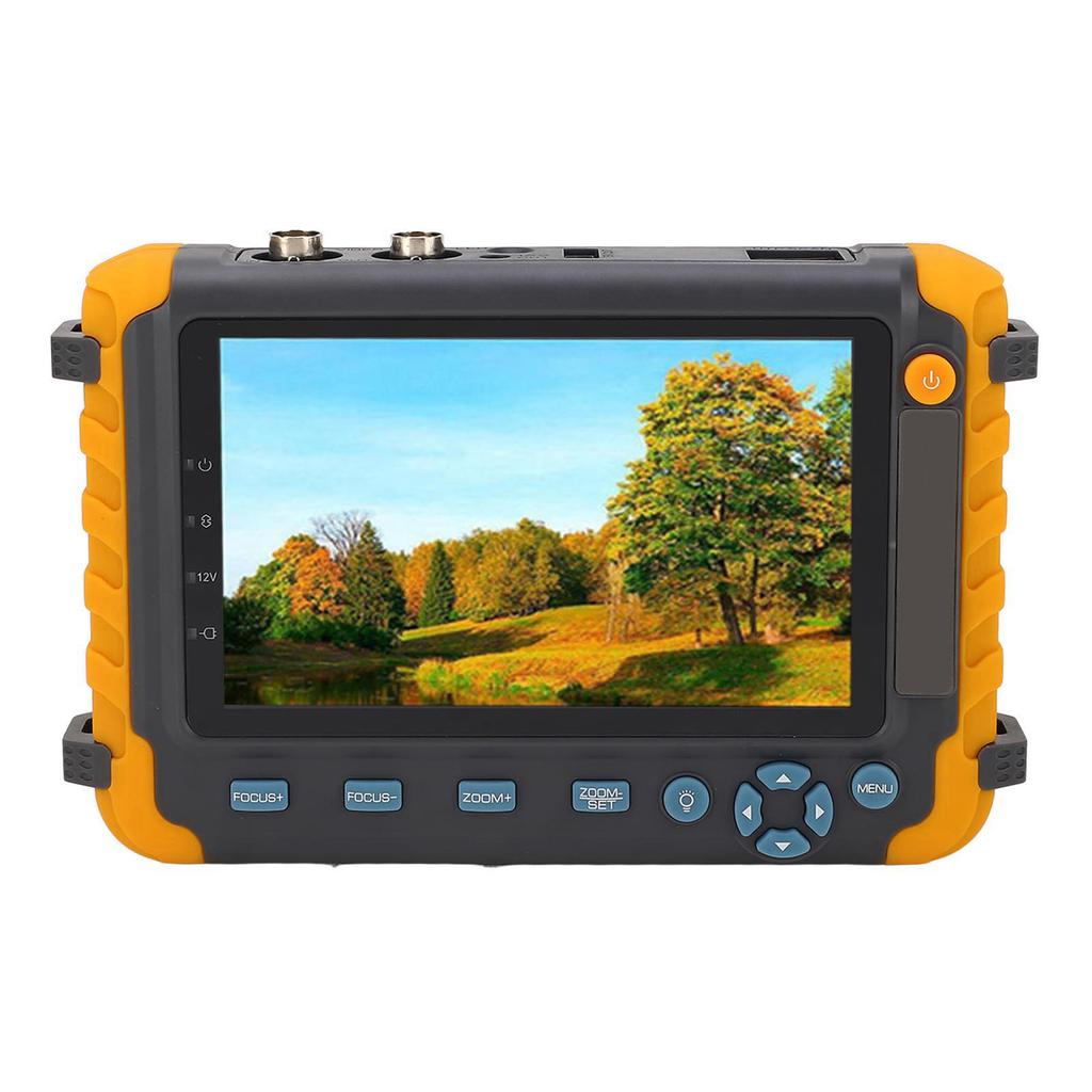 CCTV Camera Tester 8MP 5 Inch Screen VGA HD Multimedia Interface Input Coaxial AHD TVI CVI Camera