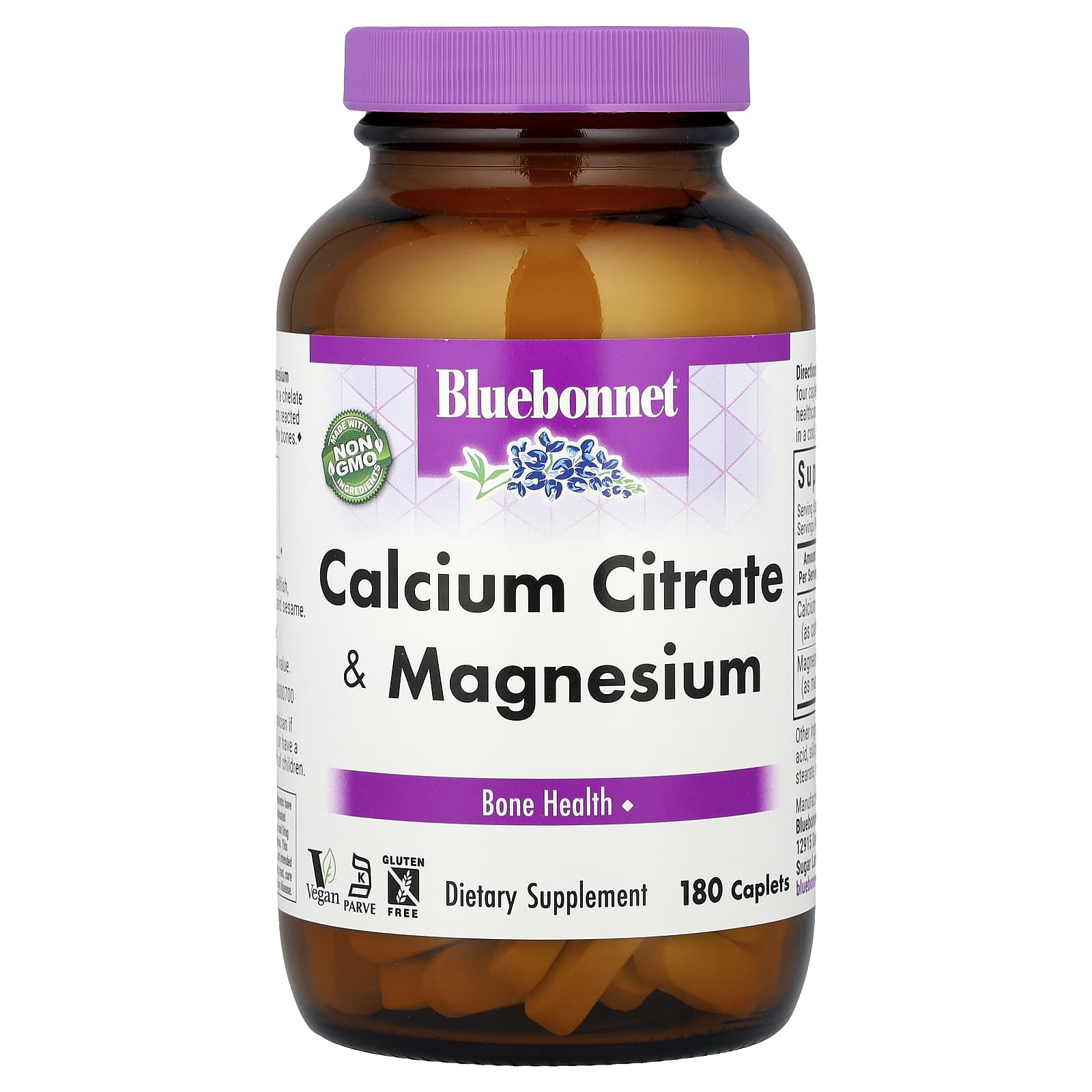 

Calcium & Magnesium Citrate, 180 Tablets