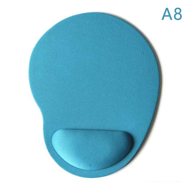 Color Wrist Rest Mouse Pad Memory Superfine Fibre Wrist Rest Pad Ergonomic Mousepad For Typist Office Gaming PC Laptop